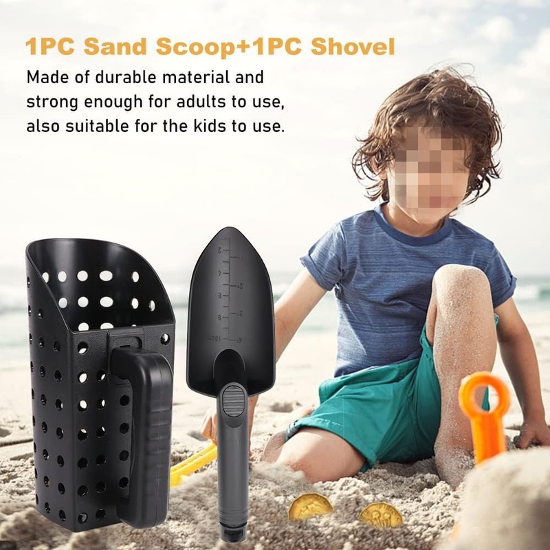 ieron Professional Sand Shovel and Shovel Set for Metal Detection