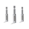 Geinxurn 2Inches Stainless Screwdriver Bit Holders, 3PACK Extension Socket Drill