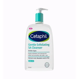 Cetaphil Gentle Exfoliating Salicylic Acid Cleanser, SA Face Wash & Body Wash for Dry, Rough & Bumpy Skin 473ml