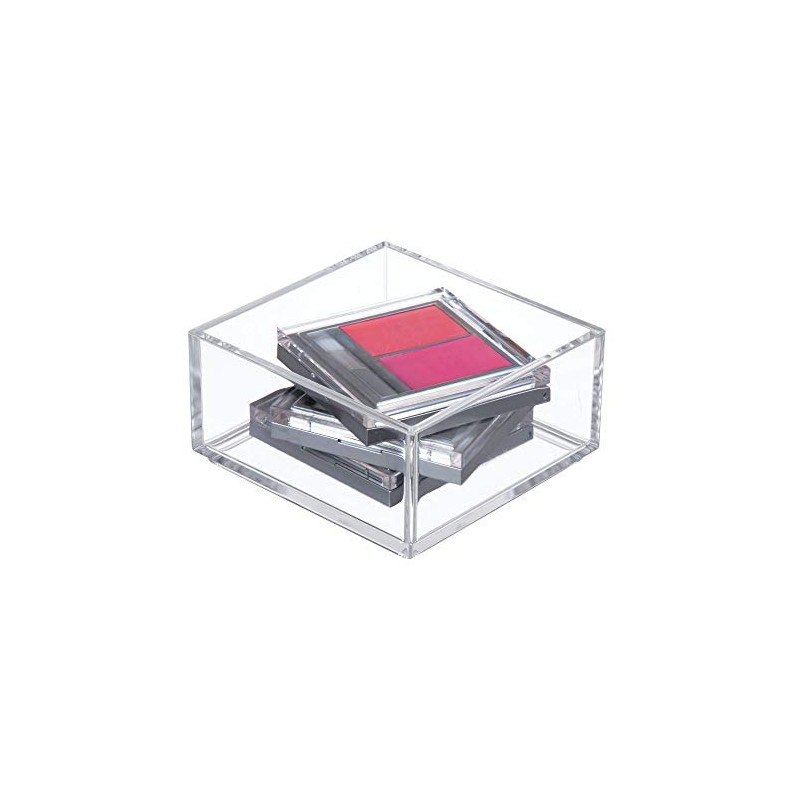 InterDesign 40950 Clarity Cosmetic Organizer for Vanity Cabinet to Hold