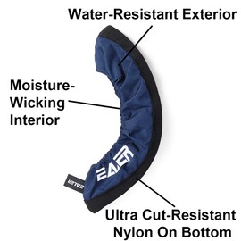 EALER BDT100 Ice Skate Blade Covers,Guards for Hockey Skates,Figure Skates and Ice Skates,Skating Soakers Cover Blades for Kids Youth and Adult - Men Women Boys Girls（Small）