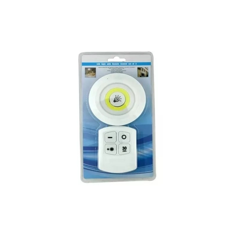 Didier Market Luz Led De Pared Con Mando A Distancia