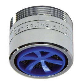 Danco 10486 15/16"-27M x 55/64"-27F 1.5 GPM Laminar Water Saving Faucet Aerator, Chrome