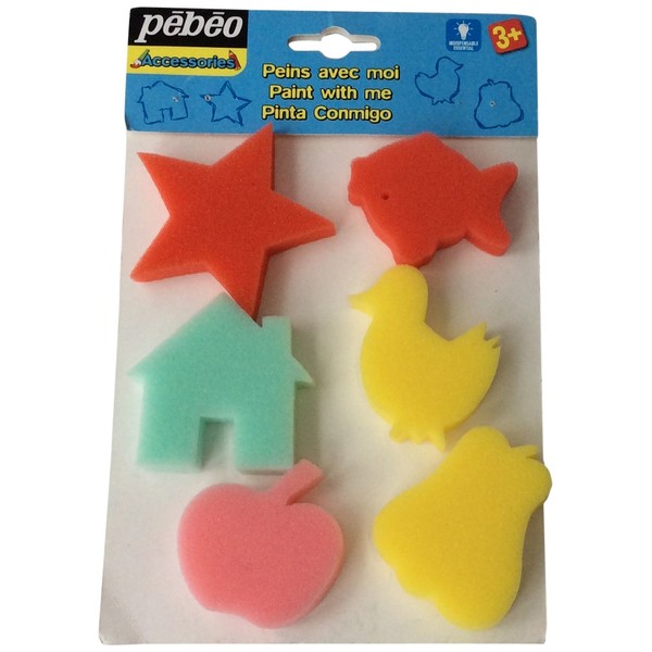 Pebeo Kids 6 Pack Stamp Kit