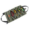 Roll Up Tool Bag, 16A Canvas Roll Up Pouch with