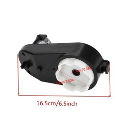 12V390 20000RPM Gearbox with DC Motor, RS390 12V Motor with Gear Box for Kids Ride-Ons Accessories Children Electric Ride On Car and Motorcycle Replacement Parts