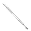 Creatiee Professional Cuticle Pusher and Remover, Stainless Steel Double-Ended Nail