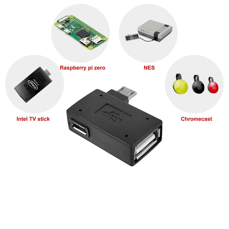 2 Pack OTG Cable Adapter for Fire TV Stick 4K