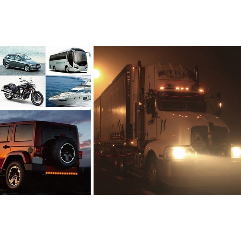 Beatus Embedded Side Markers, Turn Signals, Bike Handles, Cowls, Trucks,