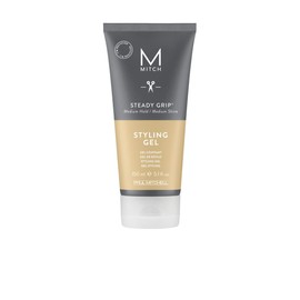 MITCH by Paul Mitchell Steady Grip Hair Gel for Men, Medium Hold & Shine, For All Hair Types, Especially Fine to Medium Hair, 5.1 fl. oz.