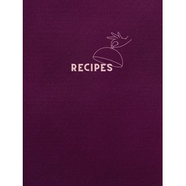 RECIPES: Recipe Book to Write in Your Own Recipes, Cherry Pink: 160 Pages | Personal Blank Cookbook | 8.25" x 11" | Gift Ideas for Birthdays, Mother’s ... Weddings, Bridal Showers, and Christmas.