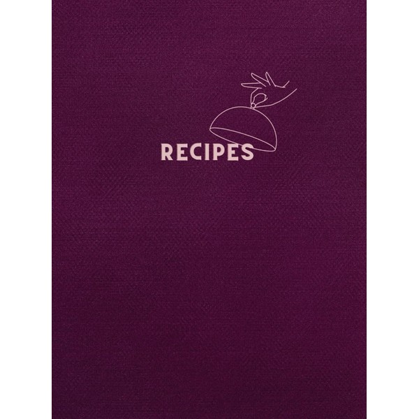 RECIPES: Recipe Book to Write in Your Own Recipes, Cherry