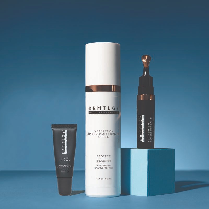 DRMTLGY SPF + Glow Set - Luminous Eye Corrector SPF