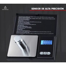 Importeek Bascula Balanza Digital Gramera Bolsillo Joyeria Portatil