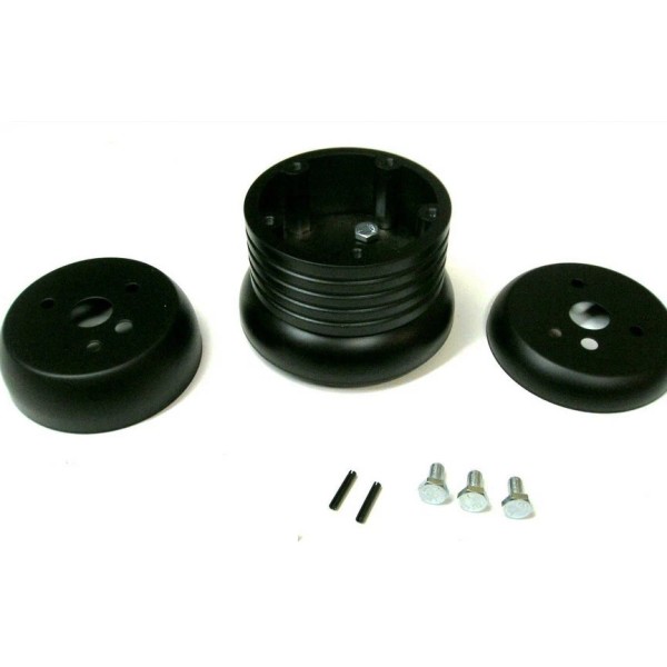 Forever Sharp 5 & 6 Hole Black Billet Steering Wheel