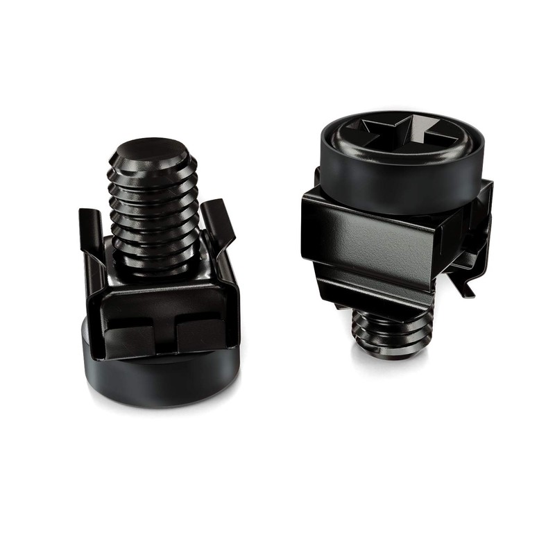 deleyCON 100 x M6 Cage Nuts Screws Set for Network