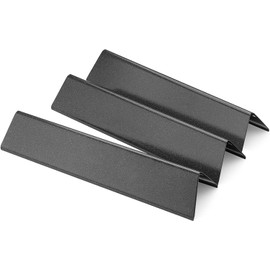 7635 Flavorizer Bars Grill Replacement Parts for Weber Spirit 200 I & II 200, Spirit E-210 E-220 S-210 S-220 Series with Front Controls, Porcelain-Enameled Heat Plates for Weber 7635(3 PACK)