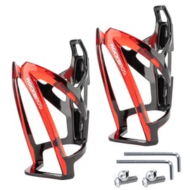 ROCKBROS Bike Water Bottle Holder Ultra-Light Durable Bicycle Bottle Cages with Screws Tool, Universal Bike Cup Holder Rack for Road MTB Bikes Cycling Accessories