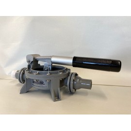 Guzzler® Priming Utility Hand Pump (3/4" Female Garden Hose Threaded Inlet and Combo 1" Slip-On with 1/2" Tapped Outlet), Wastewater graywater Removal/Prime/Bilge/Shallow Well/Transfer