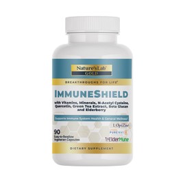 Nature's Lab Gold ImmuneShield - Supports Immune System Health & General Wellness* - 90 Capsules (30 Day Supply)