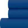 Briarwood Home Solid Jersey Sheet Set, King, Cobalt Blue