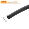 sourcing map Foam Rubber Weather Seal Strip, 3mm(0.12") Diameter x