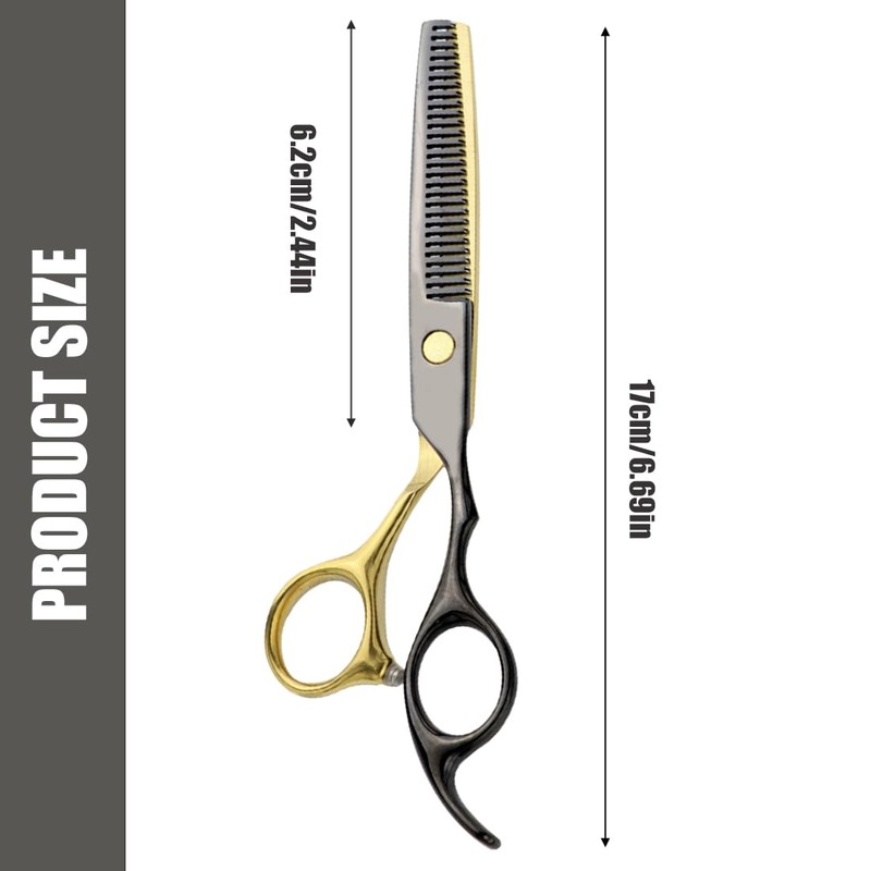 WHYCNJL 1 Piece Thinning Scissors, Hairdressing Scissors, Professional Hairdressing Scissors