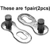 Ziranee 9-Speed Chain, 3 Pairs Bicycle Chain, Bicycle Chain Lock,