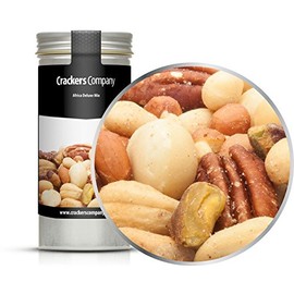 4 x 80g Nusskernmischung Afrika Erdnüsse Pecannüsse Macadamia Pistazien vegetarisch vegan laktosefrei glutenfrei