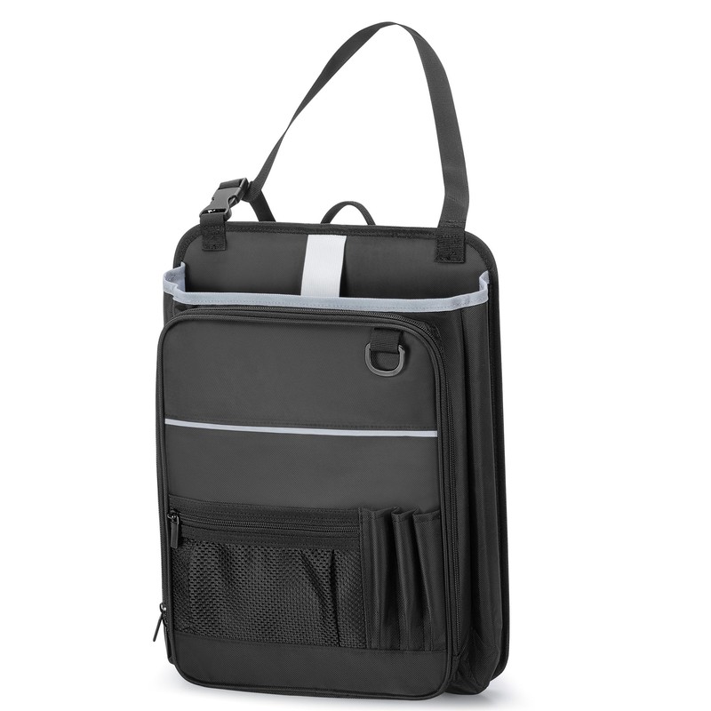 LUXJA Car Front Seat Organizer with Accordion File Pocket, Passenger