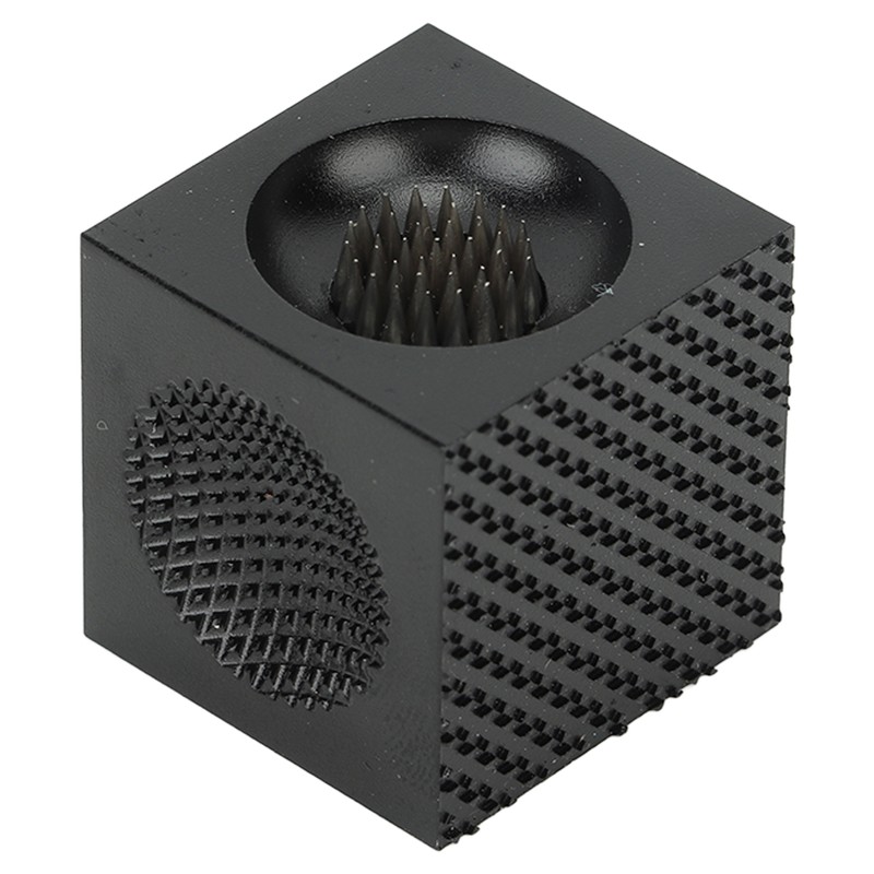 Pool Cue Tip Repair Tool Multifunctional Cube Shape Aluminum Alloy