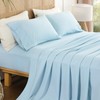 Full Sheet Set 4 Piece, Soft Breathable Cooling Microfiber Bed