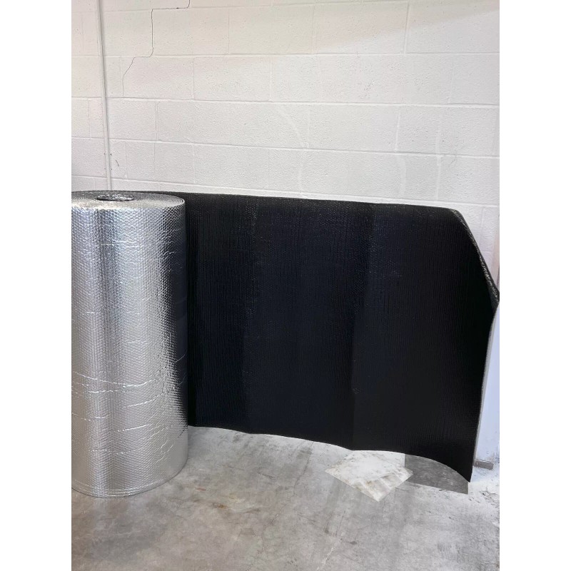 IES REFLECTIVE BLACK / SILVER FOIL Double BUBBLE Foil Insulation
