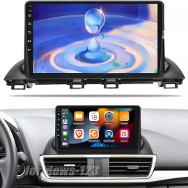 For Mazda 3 2014-2018 Car Stereo Radio Android 12 Apple Carplay GPS Navigation