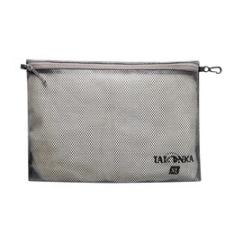 Tatonka Zip Pouch - Flat Storage and Document Bag in Various Sizes and as a Set - Transparent, Waterproof and Robust, Black, XL (35 x 25 cm)
