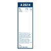 Bosch A252H - Scheibenwischer Rear - Länge: 250 mm -