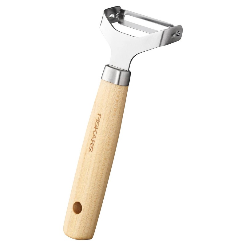 Fiskars Folken 1075682 Y Peeler with Movable Blade, Fruit and