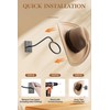 Cinati Cowboy Hat Rack for Wall, 4 Pack Cowboy Hat