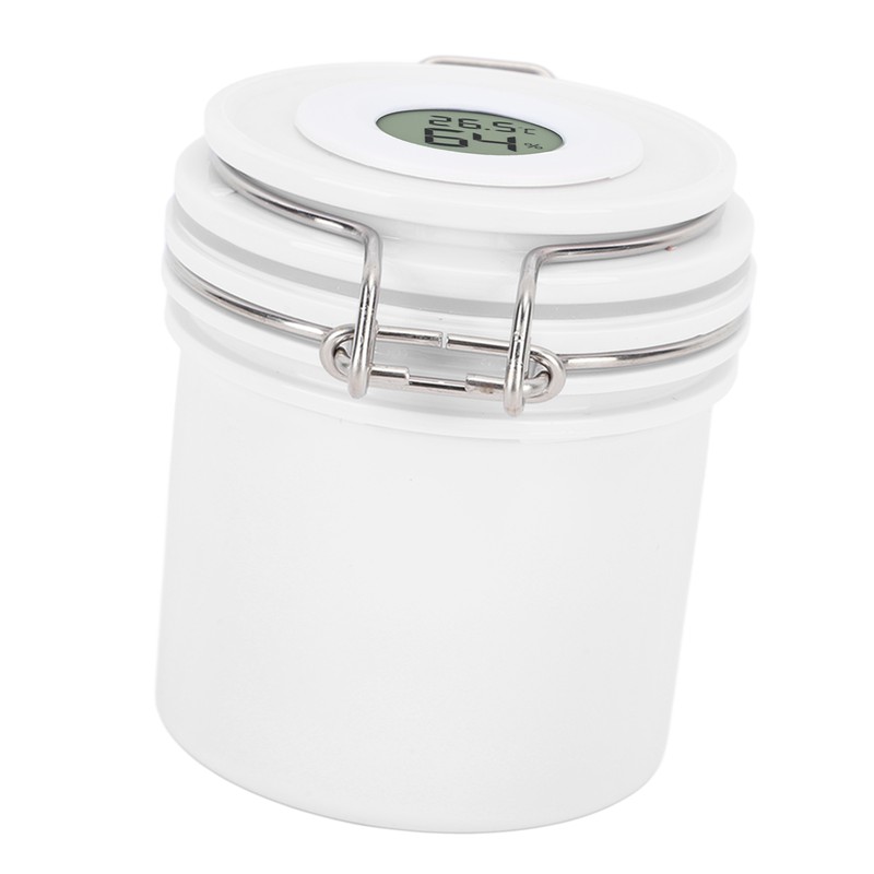 200ml Eyelash Glue Storage Tank with Screen Display Sealed Jar