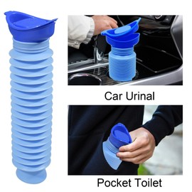 GREATCITI Emergency Urinal, Pocket Toilet for Men Women, Portable Urinal Pee Bottles with Sealed Lid, Collapsible Urinals for Camping Travel Car Traffic Jam 750ML