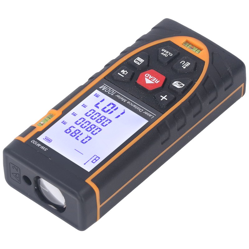 Laser Distance Meter High Accuracy Infrared HD LCD ABS Shell