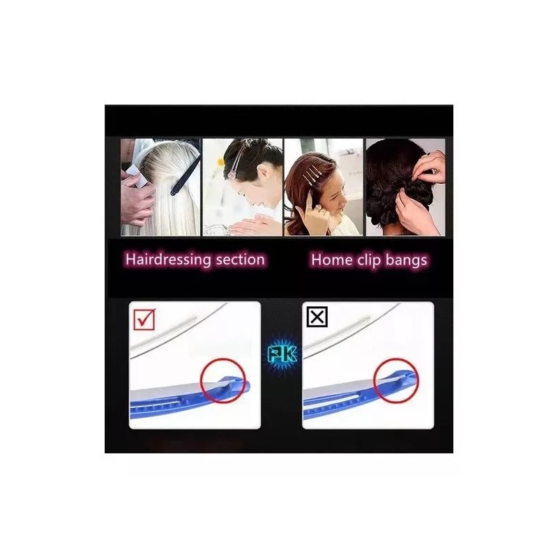 Vedo Pinzas Para El Cabello Para Estilista 12 Uds