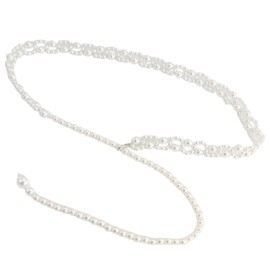 FAIRYGATE DA3815 Pearl Belt for Women Waist Belt Bridal Belt Chain Belt Waist Belt Pearl Belt for Wedding Dress, Da3815