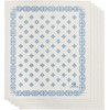 REDECKER Reusable Cellulose Dishcloth, Bulk Set of 5, Eco-Friendly and