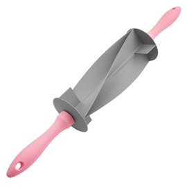 Croissant Cutter Pastry Roller - Stainless Steel Croissant Roller Cutter with Plastic Handles - Croissant Rolling Cutter