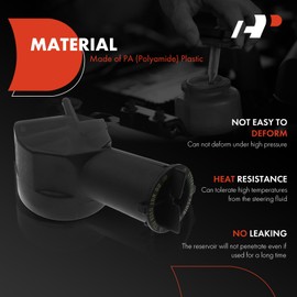 A-Premium Power Steering Reservoir/Tank Compatible with Ford F-250/350/450/550 Super Duty, F-100/150/250/350/250HD, Bronco, Explorer, Excursion, Aerostar