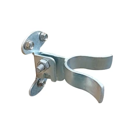 1-5/8" Flat Back Wall Mount Fork Gate Latch - Gate Latch Hardware with Screws or Lag Bolt for Gate Frames, Easily Mounts to Wooden Gate Post or Wall