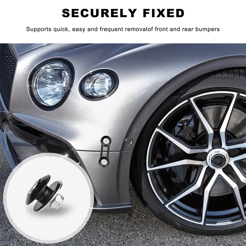 MUQIDA Bumper Quick Release, JDM Car Front Rear Bumper Fasteners
