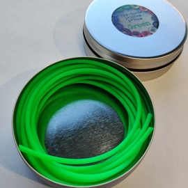 The Knitting Barber Original Cords 3pcs (1pcs 150cm/60" + 2pcs 75cm/30") (Green)