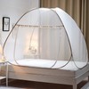 Ultra-Simple One-Touch Mosquito Net with Integrated Floor Mosquito Net (200x150cm)